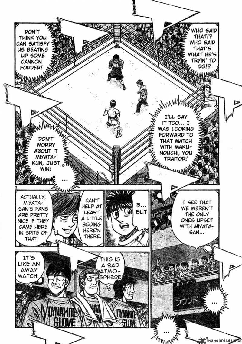 Hajime no Ippo: Fighting Spirit, Chapter 747 image 02
